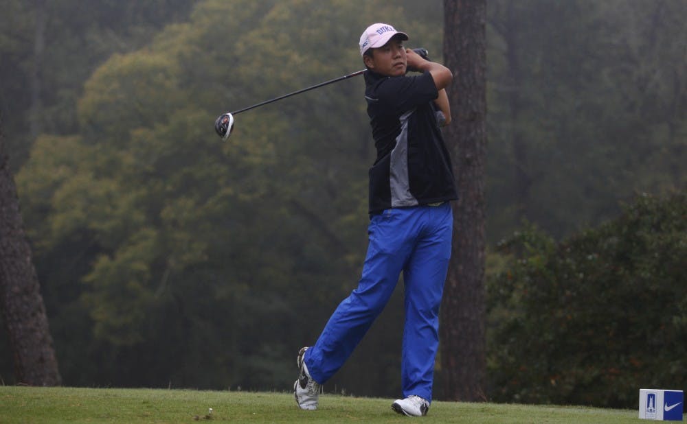 Duke senior Motin Yeung notched his first career tournament victory at the Blue Devil Spring Shootout Sunday.