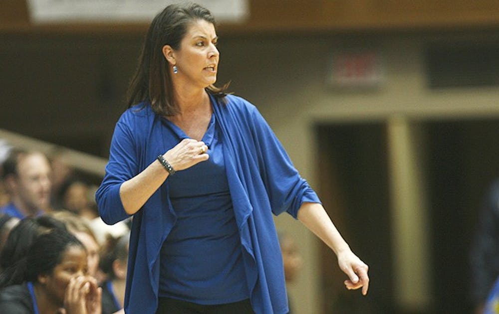 The Blue Devils need to focus on their defensive communication, Duke women’s basketball head coach Joanne P. McCallie said.