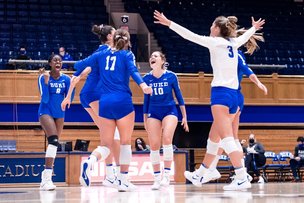 Duke volleyball sweeps Virginia in fall season finale The Chronicle