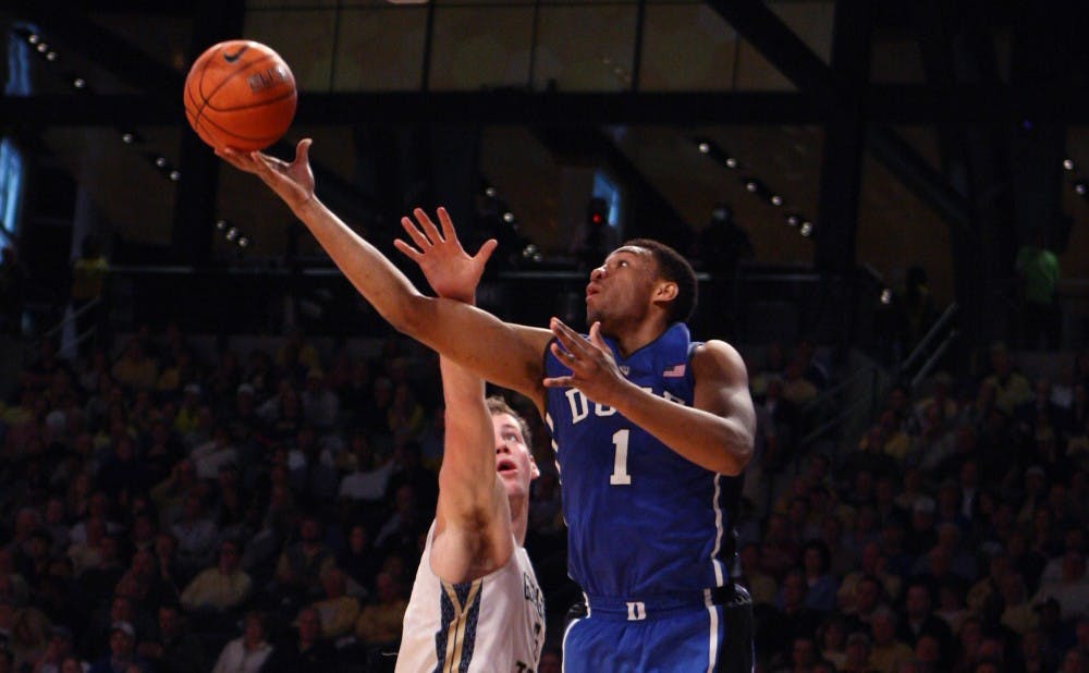 Freshman Jabari Parker recorded his ninth double-double of the year against the Yellow Jackets as Duke cruised to a 68-51 win.