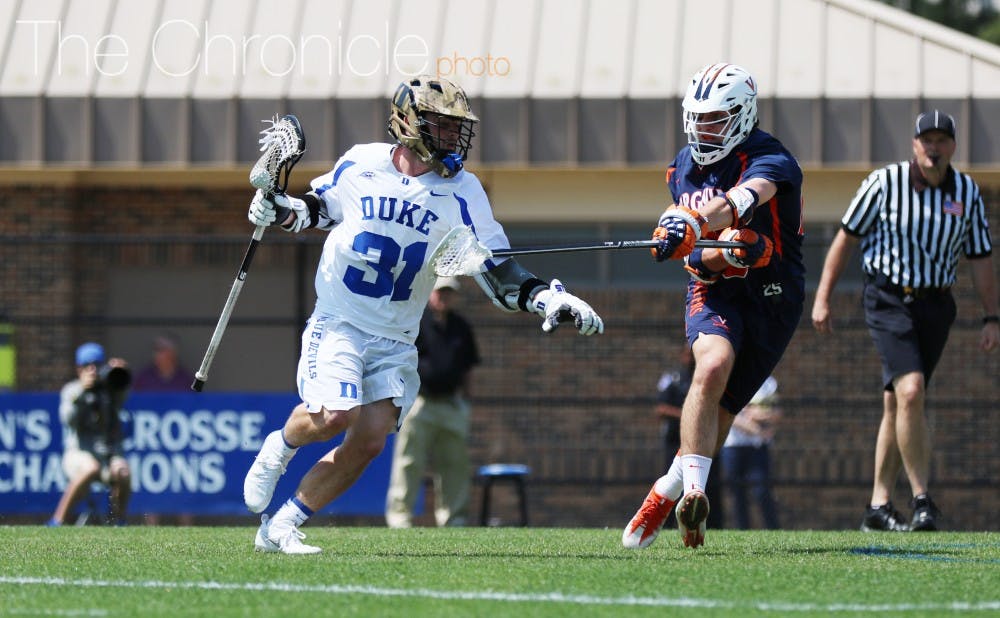 <p>Freshman attackman Joey Manown&nbsp;stepped up Saturday with two goals&nbsp;as stars Justin Guterding and Jack Bruckner were held in check for much of the game.&nbsp;</p>