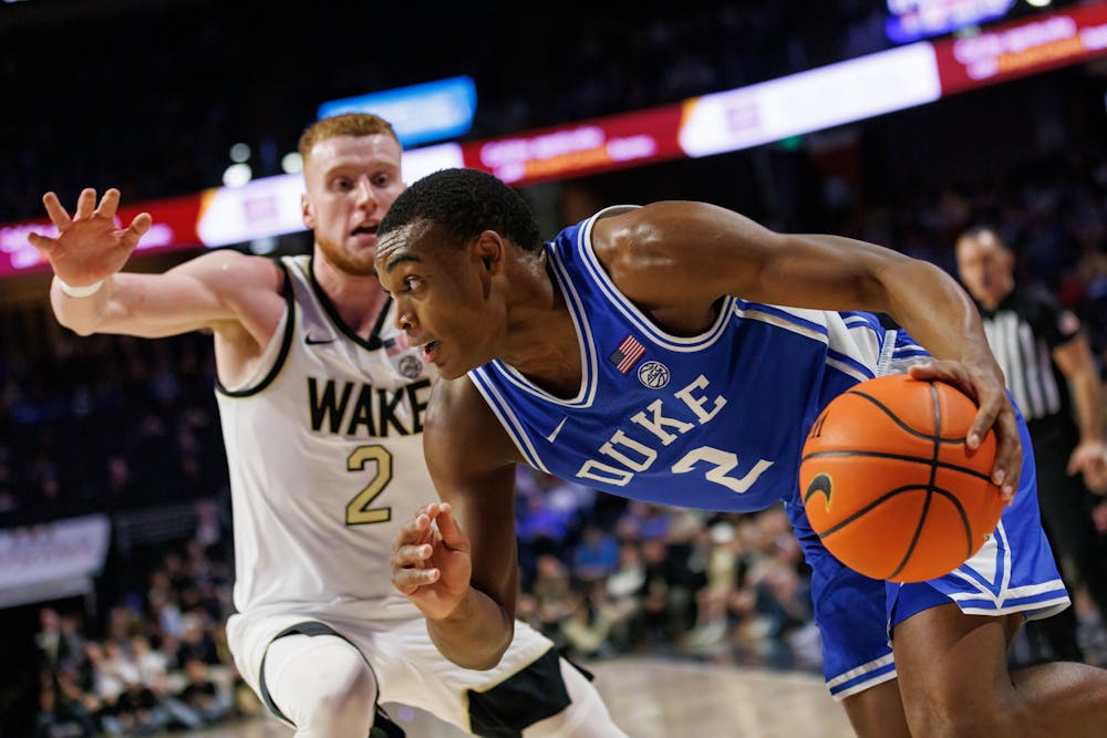 Jaylen Blakes posted a career-high 17 points off the bench in Duke's loss at Wake Forest.