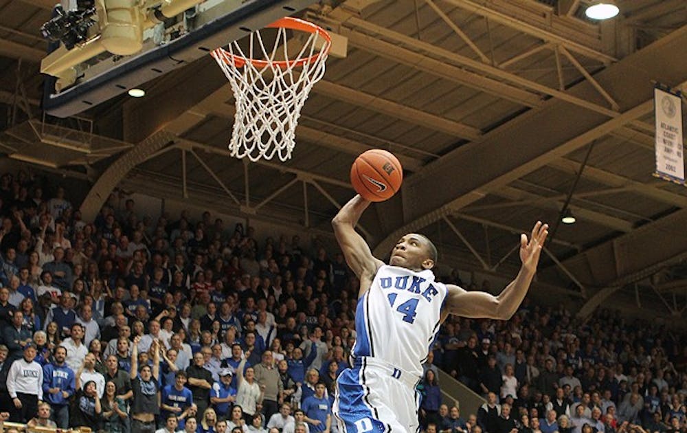 After going scoreless in the first half, the seniors talked to Rasheed Sulaimon, who erupted with 17 second-half points.