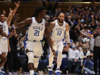 Freshman AJ Griffin provided a spark off the bench that Duke will continue to be looking for as the season rolls on.