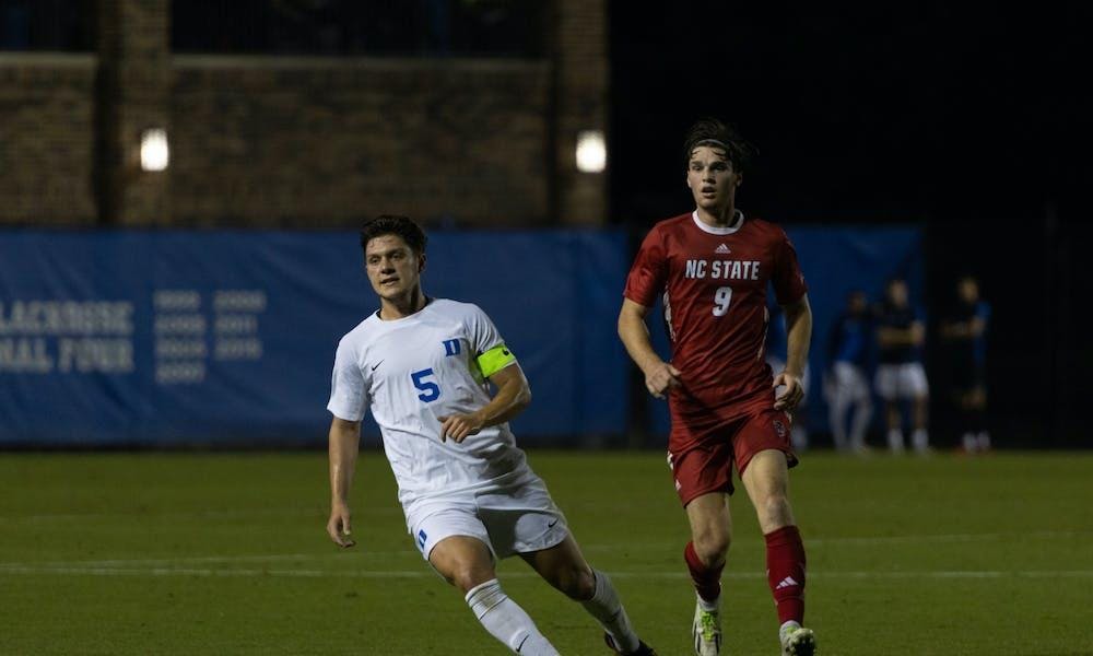 <p>Senior defender Antino Lopez had two shots against Pittsburgh after scoring his first goal of the season against N.C. State. </p>