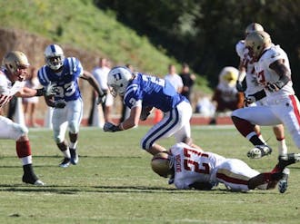Despite mounting a fourth-quarter comeback, sparked by an August Campbell fumble return for a touchdown, Duke couldn’t top Boston College.