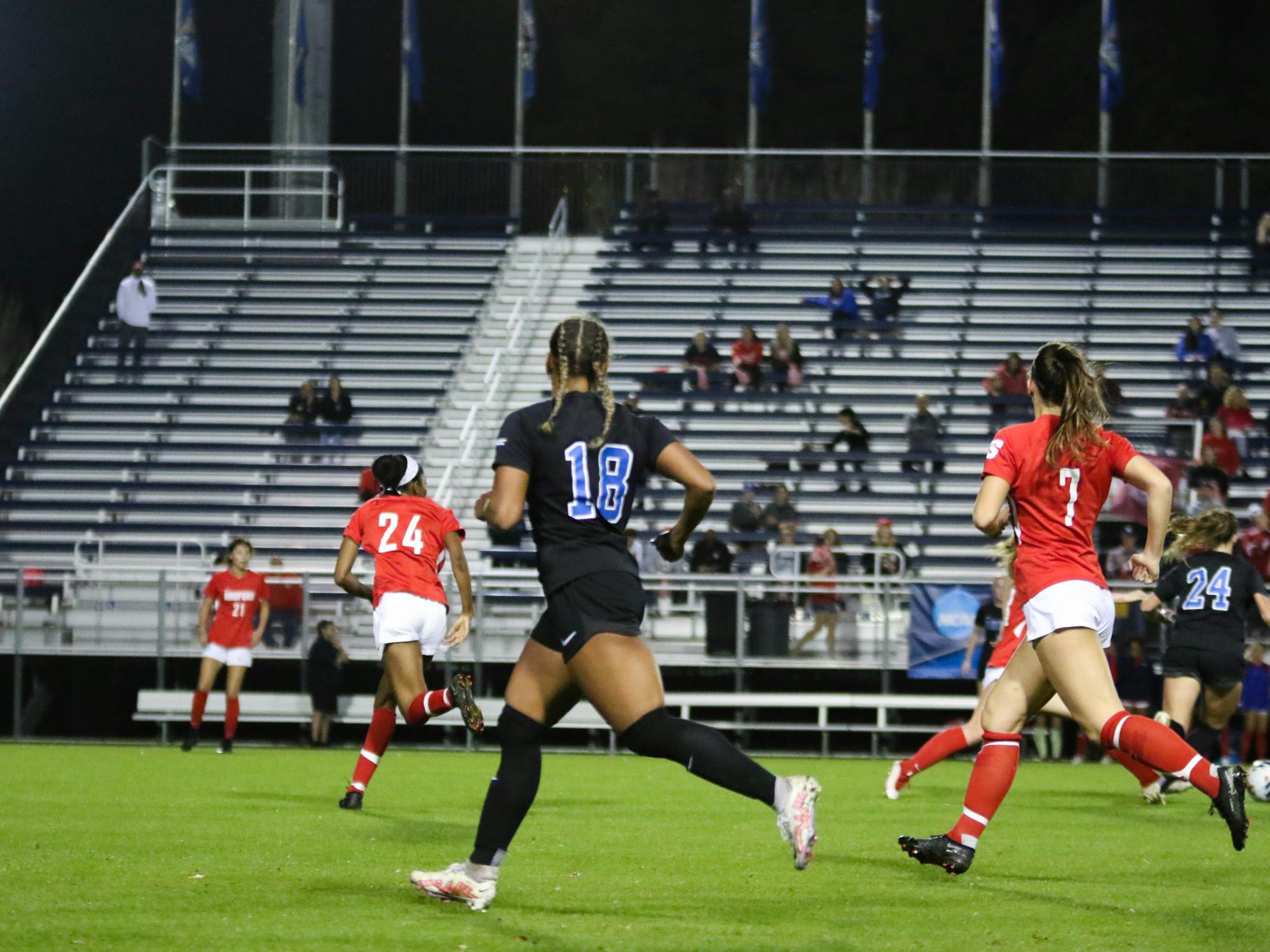 Duke women's soccer adjusts on the fly to Radford's unique