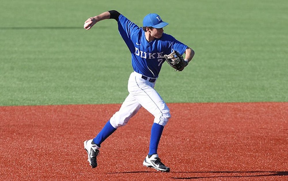 Freshman Kenny Koplove leads the Blue Devils with eight hits in the last five games.