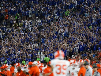 Scenes from Duke football's remarkable victory against Clemson