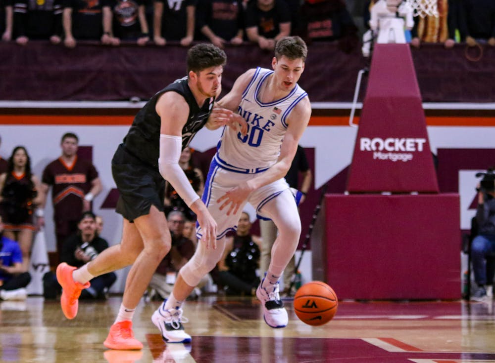 <p>Kyle Filipowski has been terrific in recent weeks, but more is needed from the rest of the Blue Devils.&nbsp;</p>