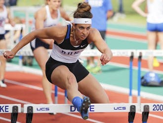 Redshirt junior Teddi Maslowski will compete in the heptathlon at the NCAA outdoor championships but is nursing a leg injury and will not be at full strength.