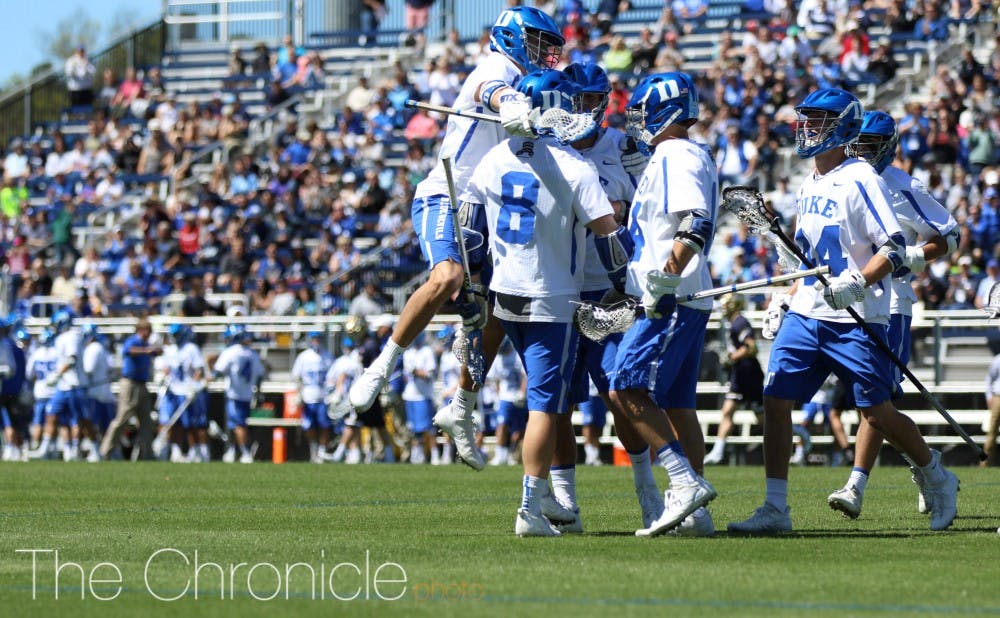 The Blue Devils picked up their first top-five win of the season to seize second place in the ACC.&nbsp;