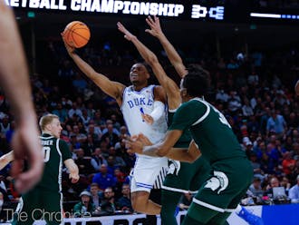 Freshman guard Trevor Keels drained a huge 3-pointer in the final minutes of Duke's win against Michigan State. 