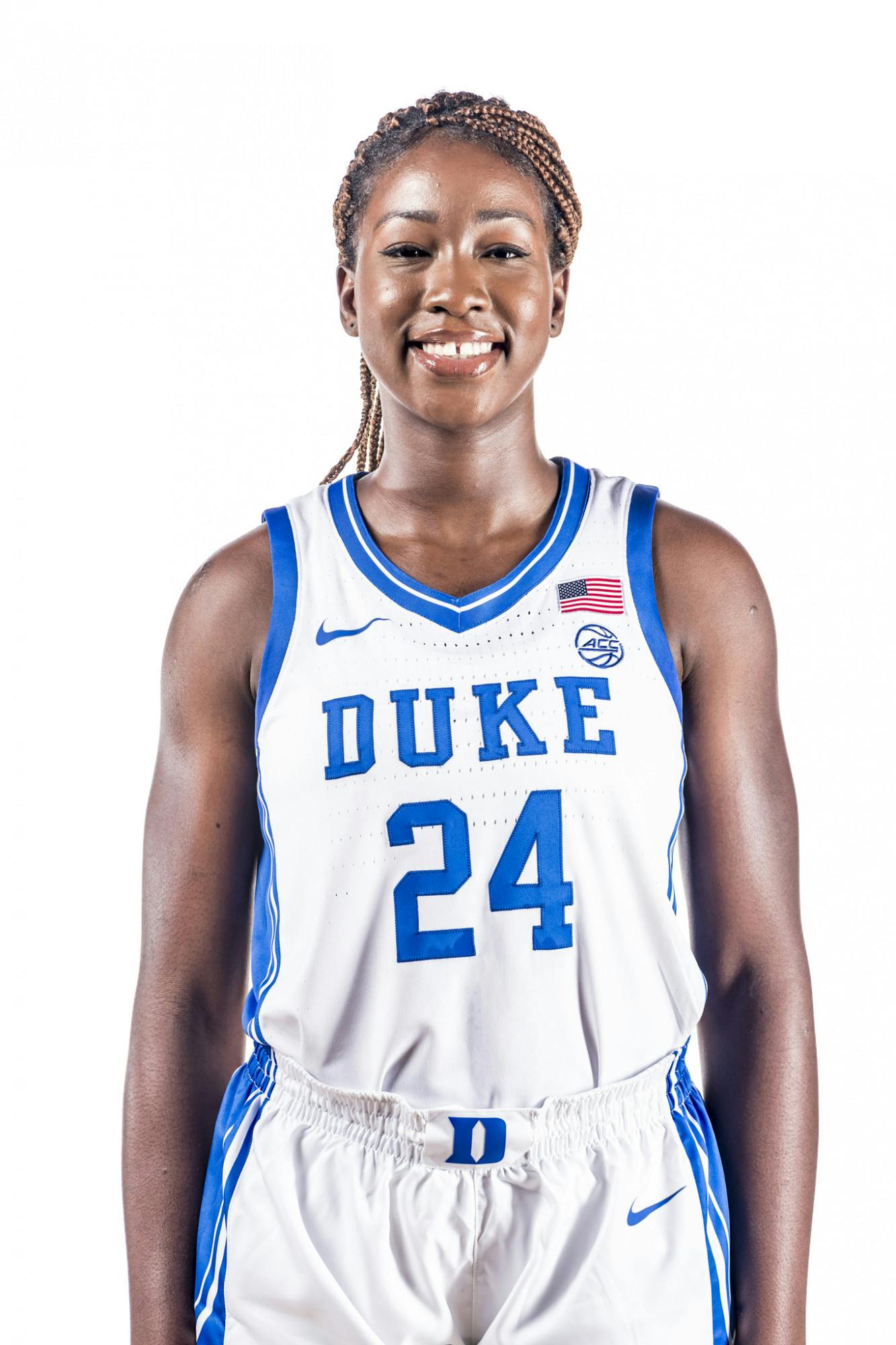 Duke women's basketball 202122 player preview Onome AkinbodeJames