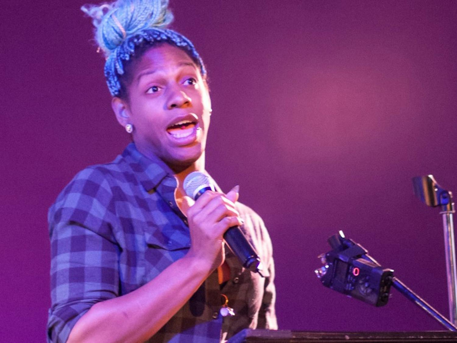 CeCe McDonald, pictured in San Francisco in 2015, visited Durham last Sunday for "Evening Tea with CeCe McDonald," which was sponsored by the LGBTQ Center of Durham and the Center for Sexual and Gender Diversity at Duke.
