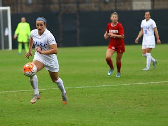 Freshman Taylor Racioppi broke a long scoreless drought with a goal late in the first half Sunday, getting back on track right before the start of postseason play.