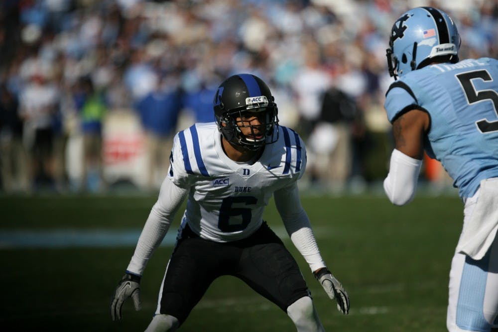 Former Duke cornerback Ross Cockrell was selected in the fourth round of the NFL draft, 109th overall, by the Buffalo Bills.