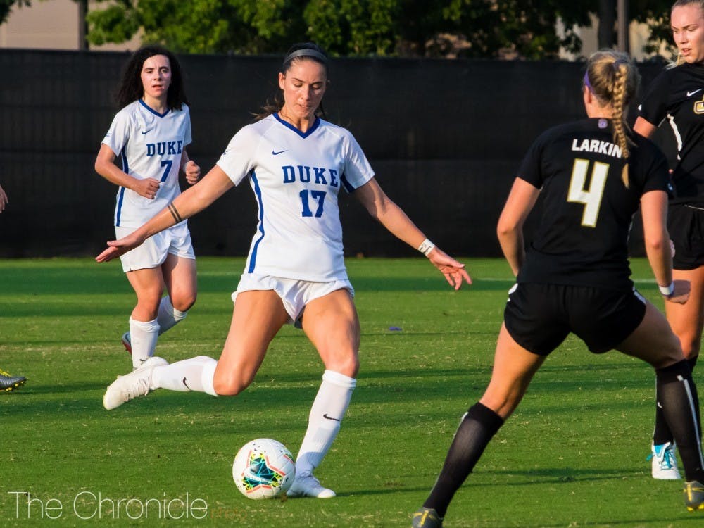 Duke women's soccer ties Louisville for its sixth draw of the season