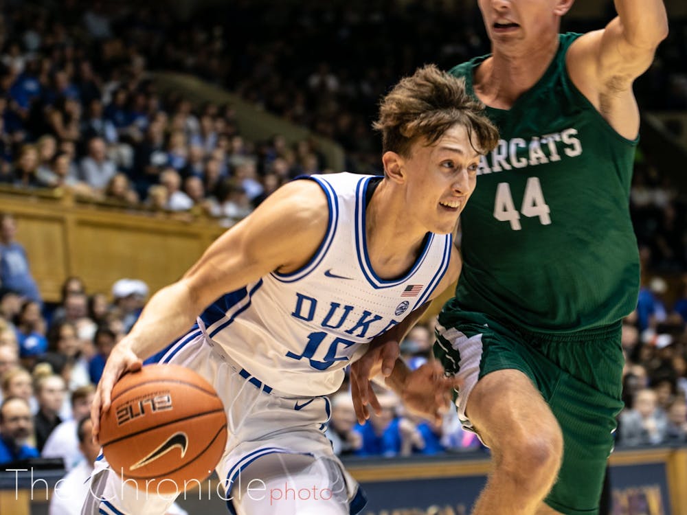 <p>Alex O'Connell's leadership will be crucial for Duke this season.&nbsp;</p>