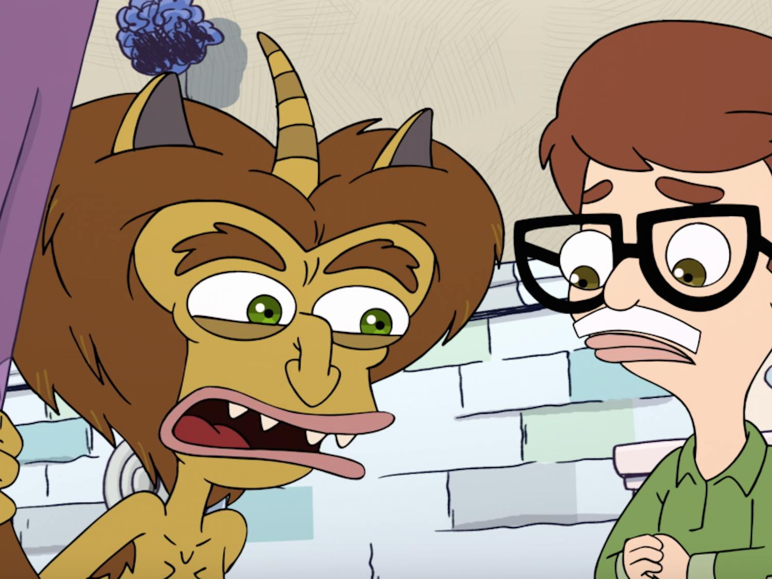 "Big Mouth" follows a group of middle school students as they navigate the trials of puberty.