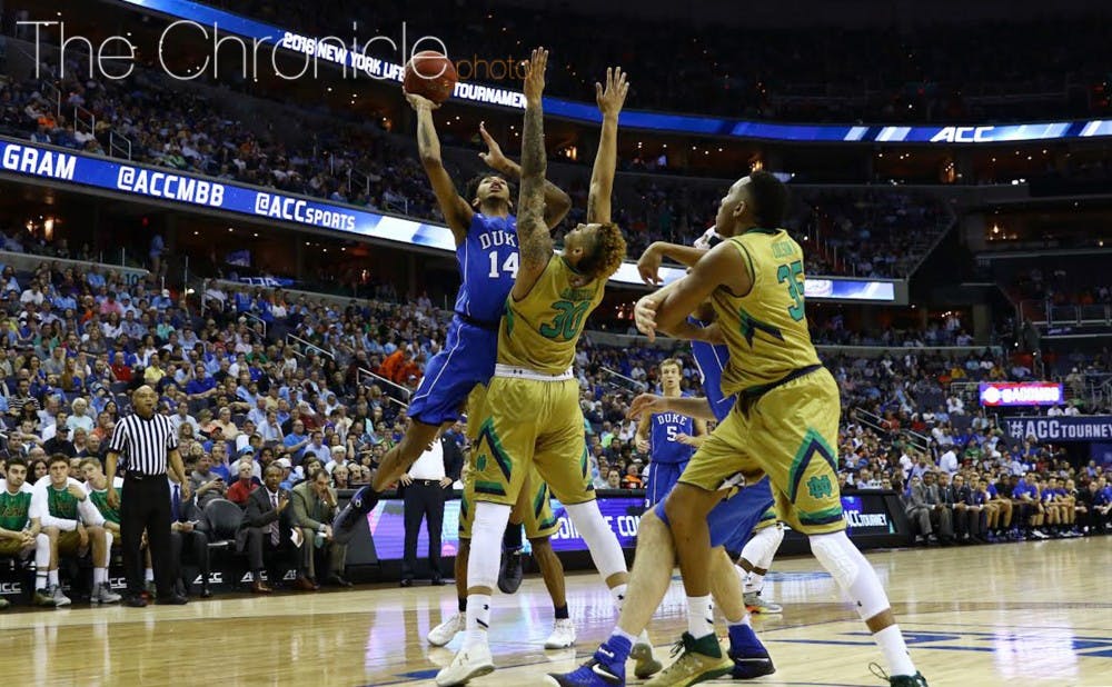 Freshman Brandon Ingram will make his NCAA tournament against the Seahawks Thursday and could find success by driving and getting to the free-throw line.
