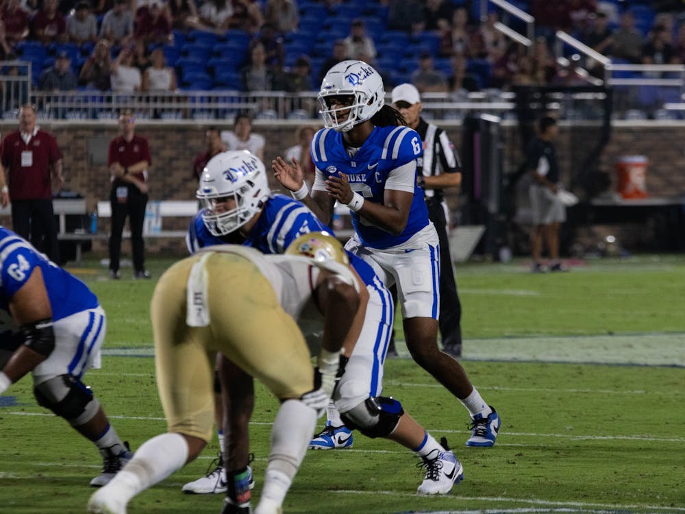 Quarterback Maalik Murphy threw for 291 yards and two touchdowns against Elon. 