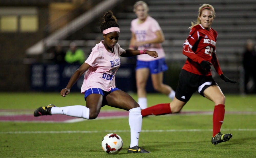 The Boston Breakers of the National Women’s Soccer League selected Duke senior Natasha Anasi with the 13th pick in the draft Friday and later drafted her teammates Mollie Pathman and Kim DeCesare.