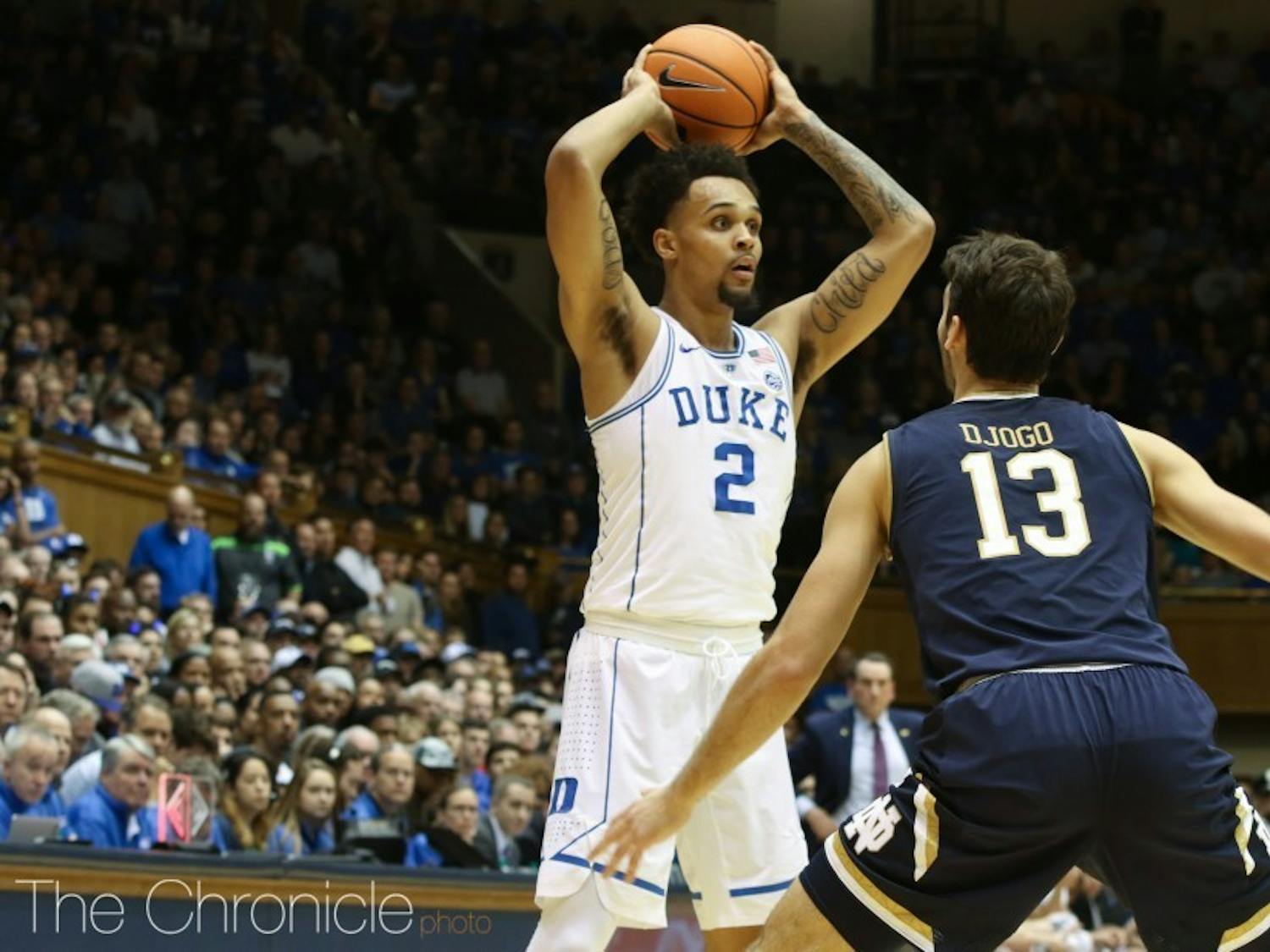 Gary Trent Jr. scored a career-high 44 points Saturday against the Cavaliers.