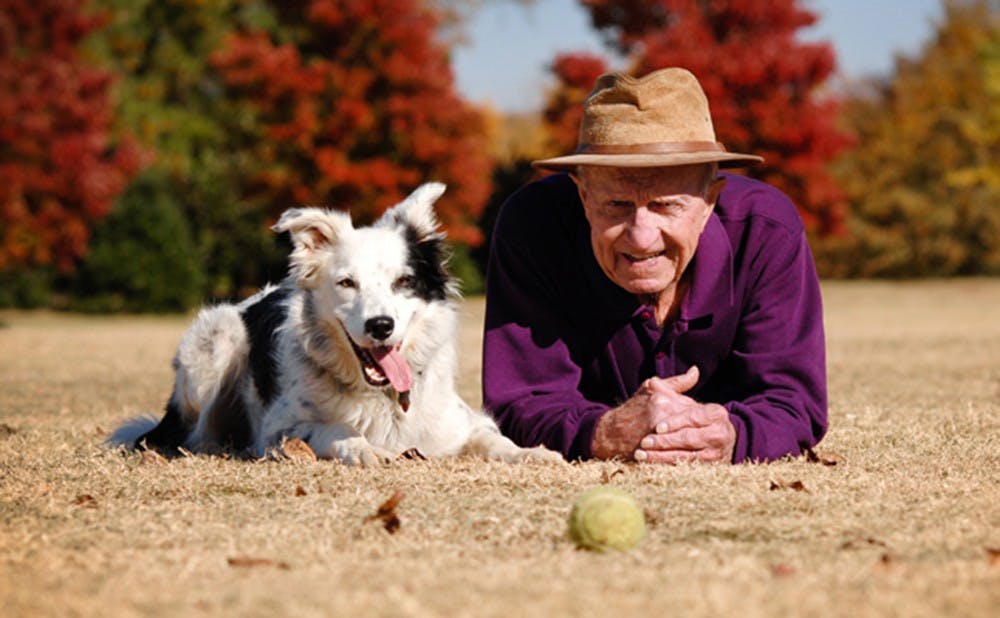 John Pilley, professor of psychology at Wofford College, trained Chaser to recognize the names of over 1,000 objects.