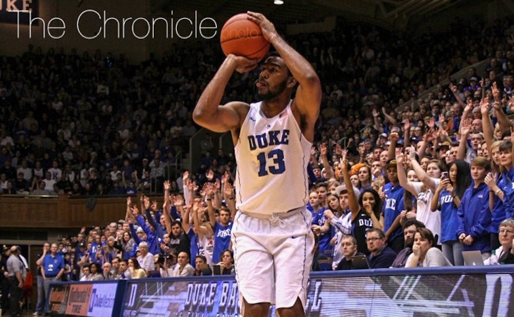 <p>Senior Matt Jones is confident that Duke can still execute efficiently even without a designated point guard always on the court.&nbsp;</p>