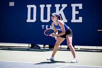Senior Chloe Beck has led Duke women's tennis to an 8-0 record to start the season. 