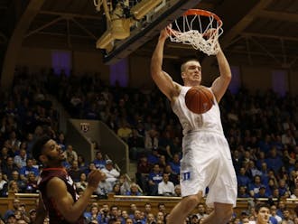 Center Marshall Plumlee followed up a career-high 18 points at Wake Forest with a double-double Saturday against Virginia Tech, nearly achieving the feat in the first half.
