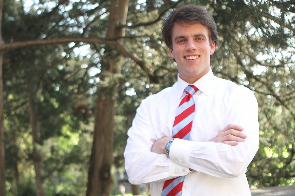 Chris Brown, a junior, currently serves as the Duke Student Government external chief of staff.