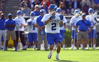 David Lawson scored a career-high five goals to lead Duke past Notre Dame.