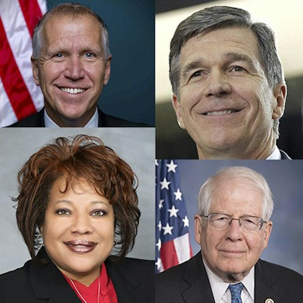 Who are the candidates on the NC primary ballot for Super Tuesday