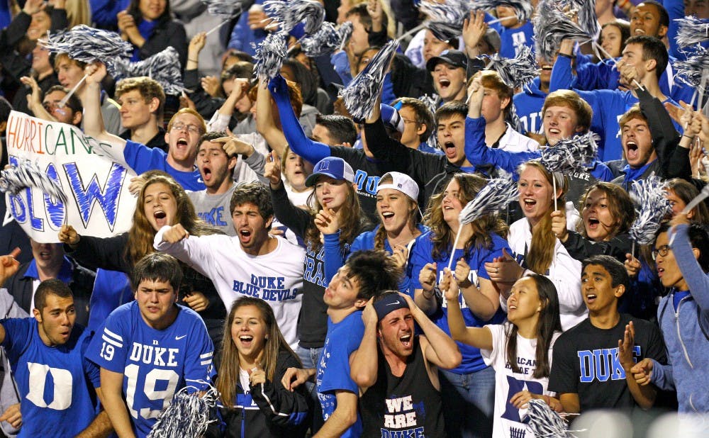 The Blue Devils’ run to the ACC championship game has given rise to a new era of Duke football fans, many of whom don’t remember the team’s past struggles.