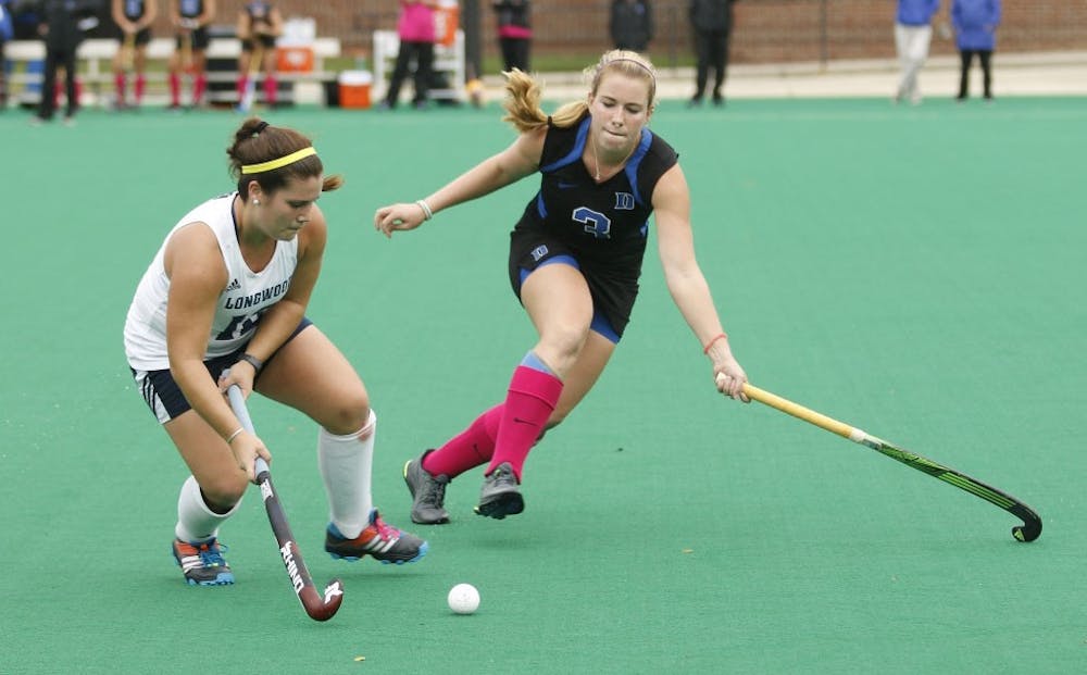 <p>Duke's Heather Morris hopes to take on a leadership role as a senior after leading the team in points and goals last season.</p>