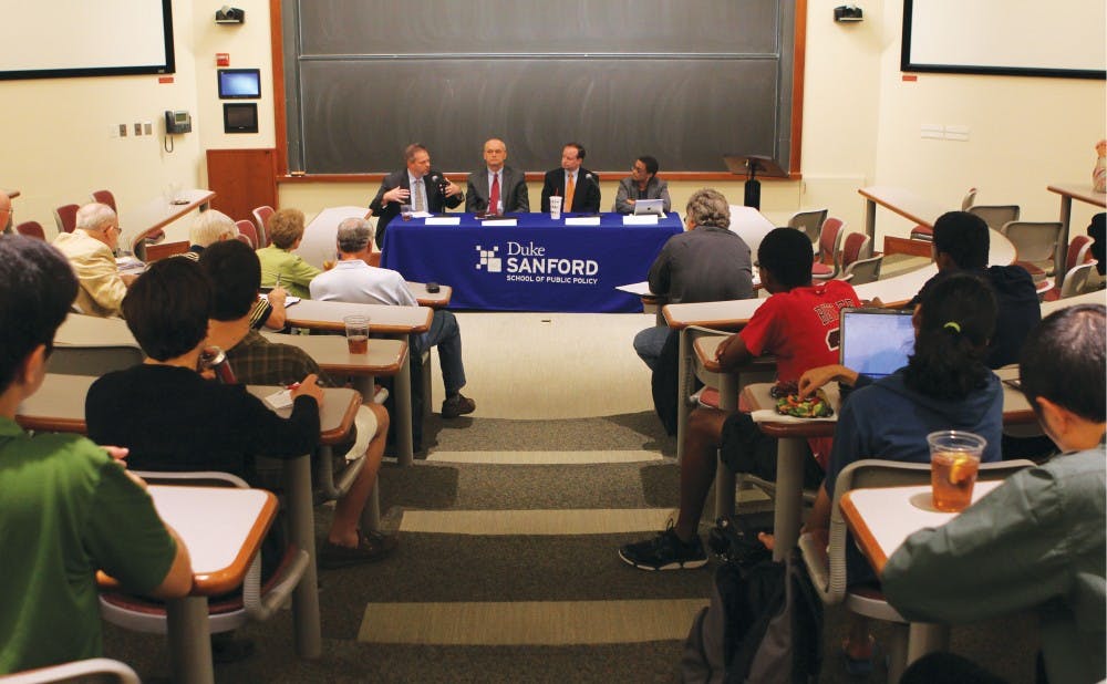 Political experts discussed health care and education, among other topics, during a panel on North Carolina politics Tuesday.