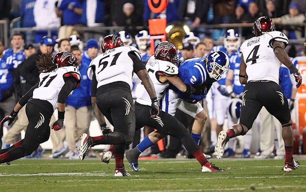 Wide receiver Conner Vernon hopes to be Duke’s first NFL Draft selection since 2004.