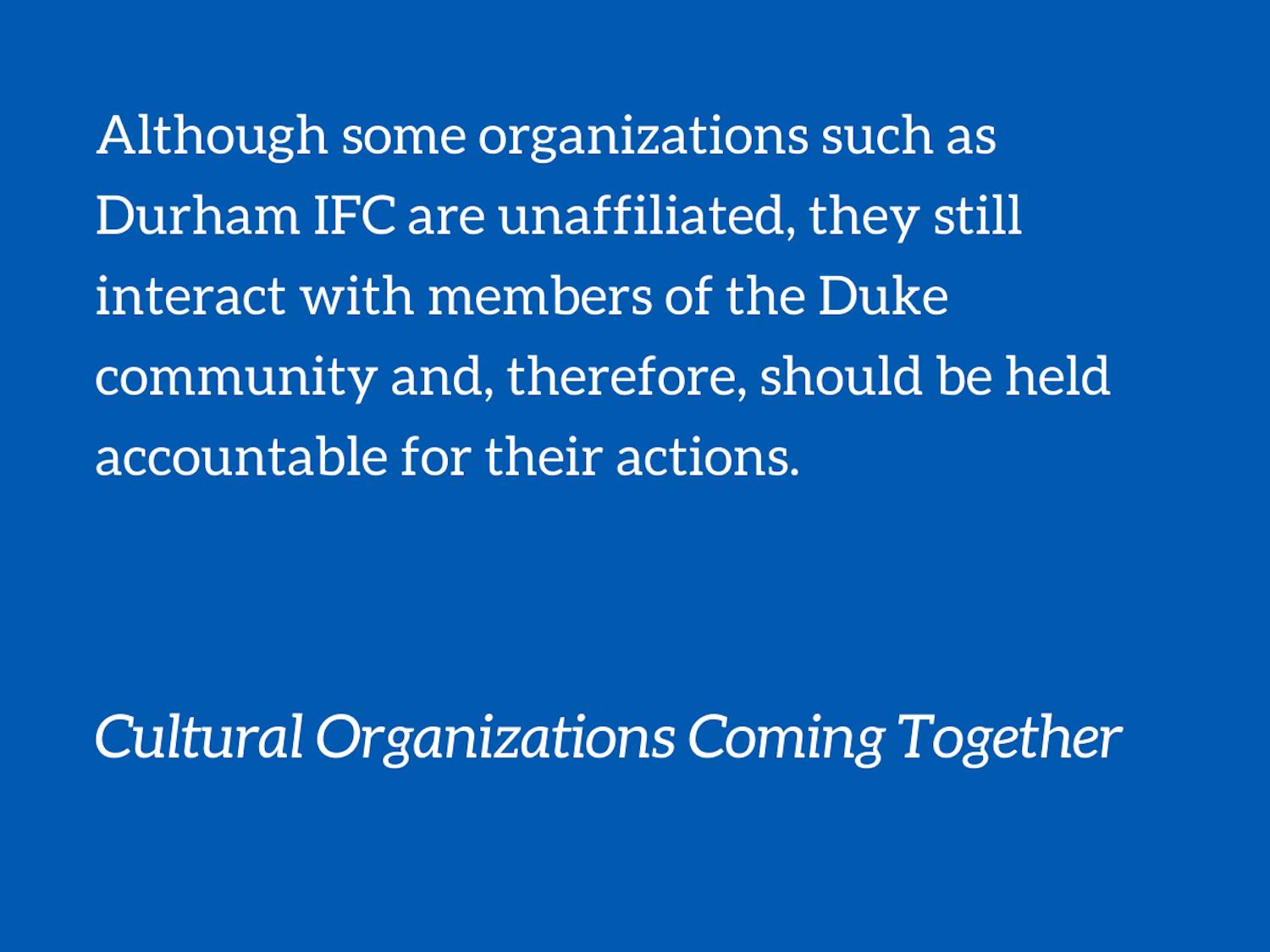 cultural organizations coming together