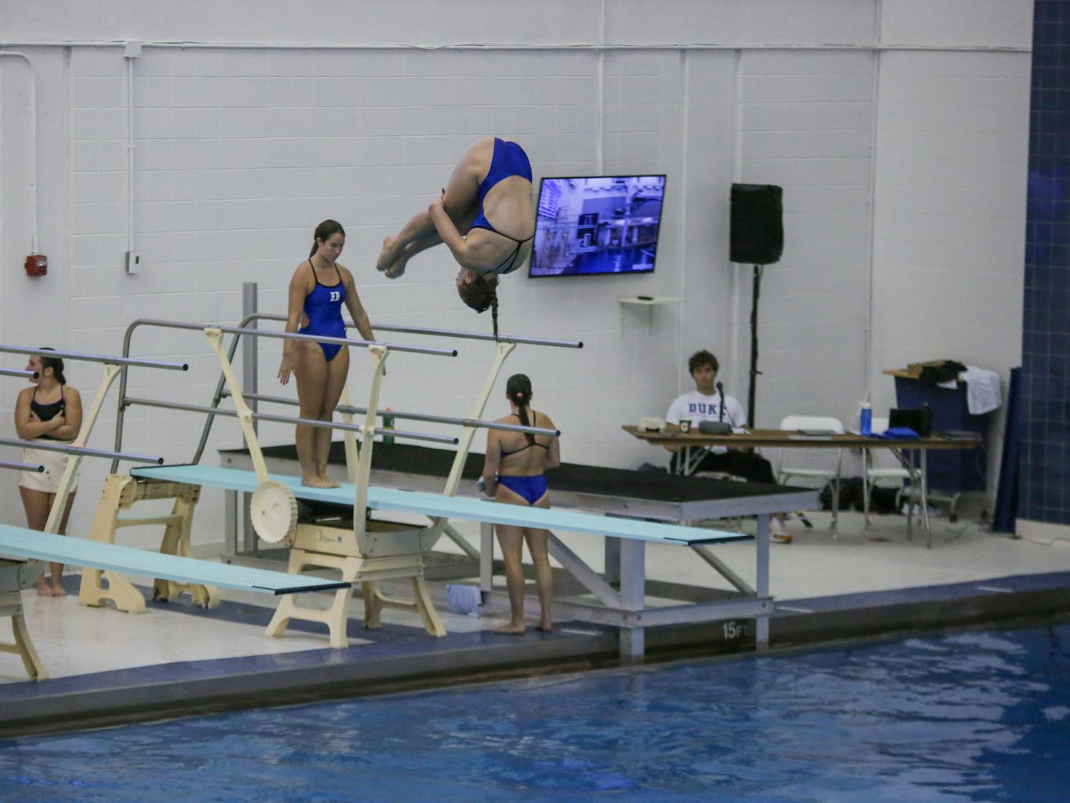 The Blue Devils had two divers qualify for the NCAA Championships. 