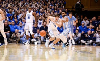 The Blue Devils got multiple 50-50 balls Thursday, which helped them manage to outrebound North Carolina for the first time since 2014.&nbsp;