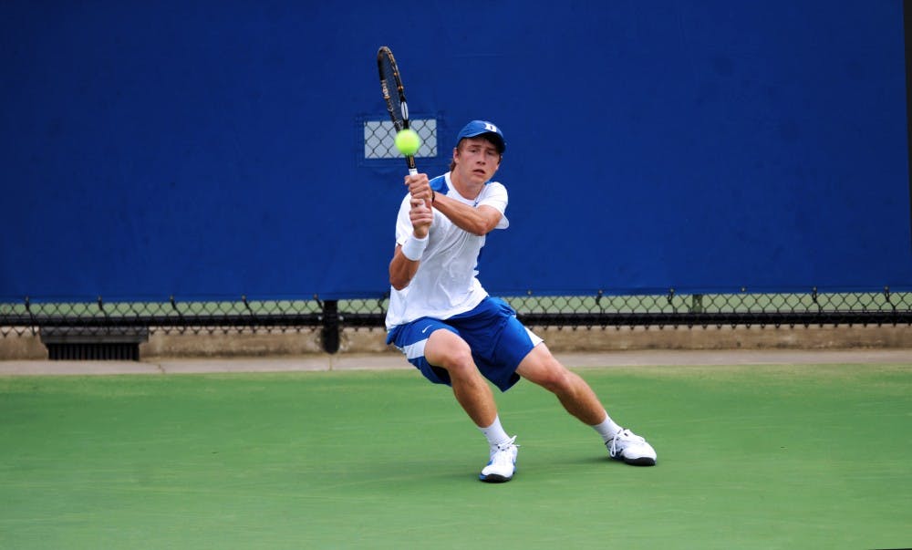 Redshirt junior Cale Hammond will be returning home this weekend when Duke when the Blue Devils take the court at the ITA All-American Qualifiers this weekend.