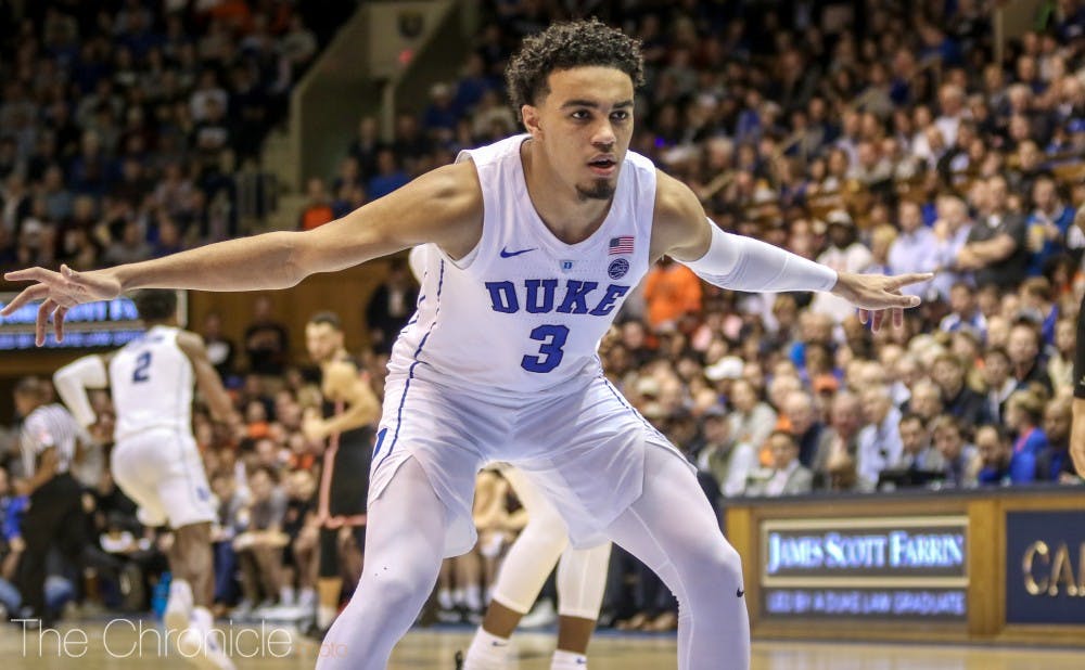 Tre Jones won't be winning any individual defensive awards, but the freshman is the reason Duke's man-to-man has gone to a new level this year.