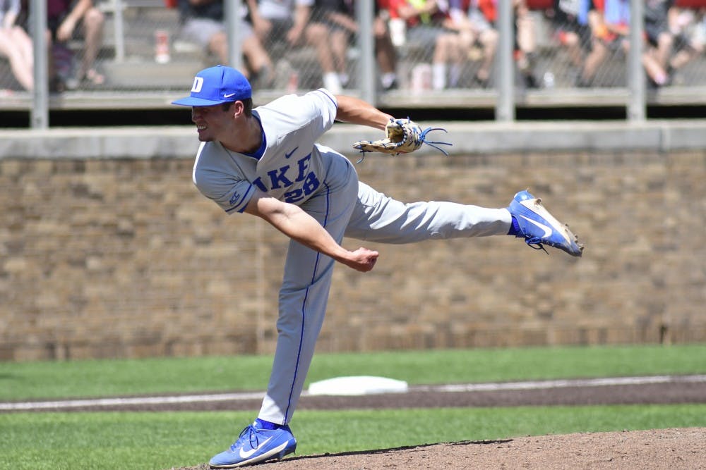 Bryce Jarvis started and threw three scoreless innings to get things going for Duke Monday.