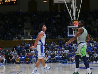 Jared McCain scored 24 points and four 3-pointers in Duke's win against Queens. 