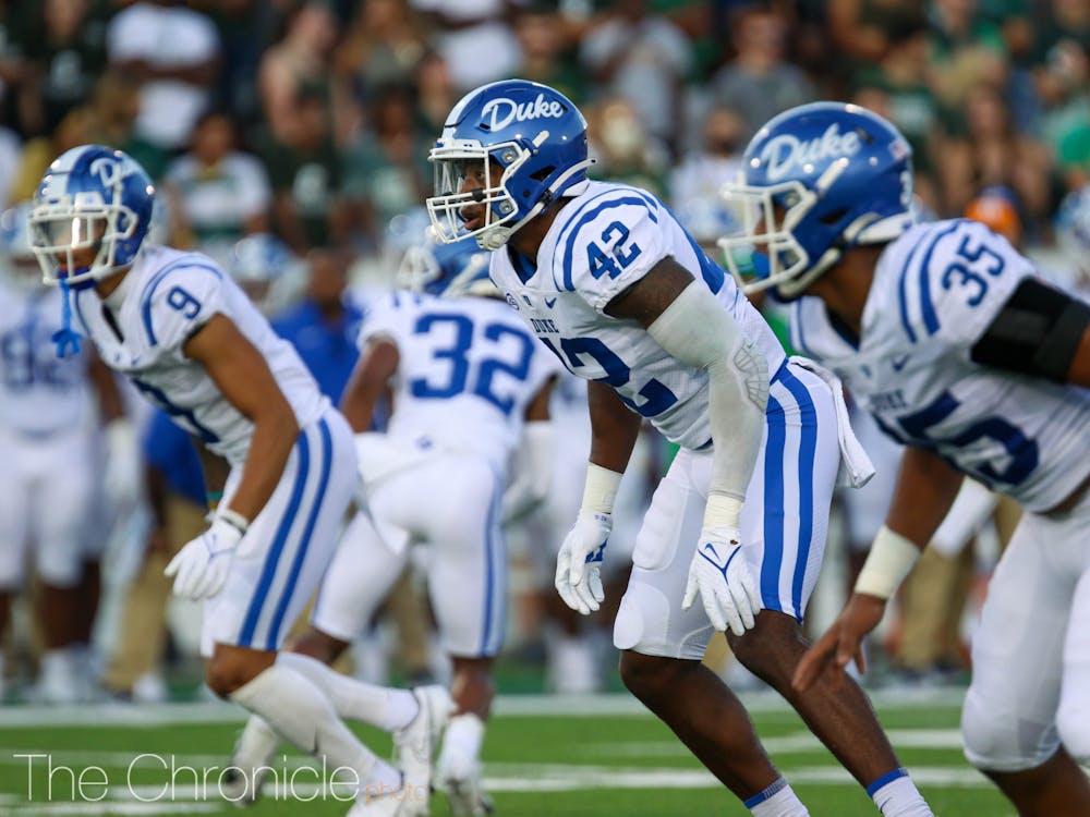 Duke football is favored by nearly three touchdowns in its home opener Friday.