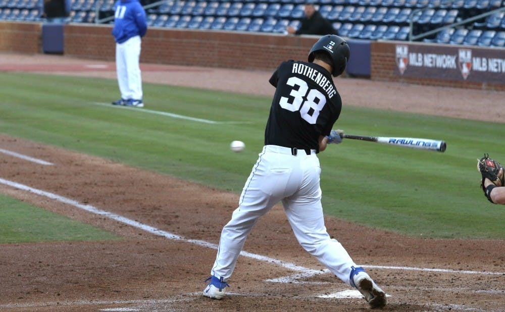 <p>Michael Rothenberg picked up right where he left off in this 2020 season, slashing a team-high .349 batting average.</p>
