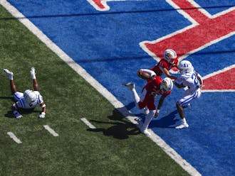 The Blue Devils showed plenty of fight in their 35-27 loss to Kansas.