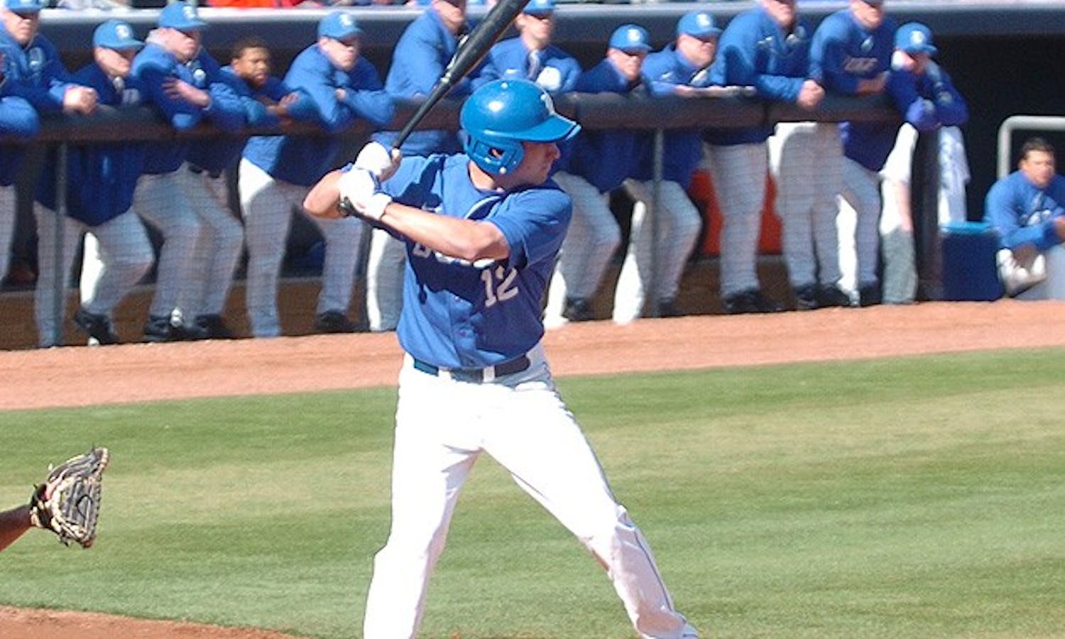 Jake Lemmerman scored the tying run in Duke’s come-from-behind win over North Carolina Sunday.